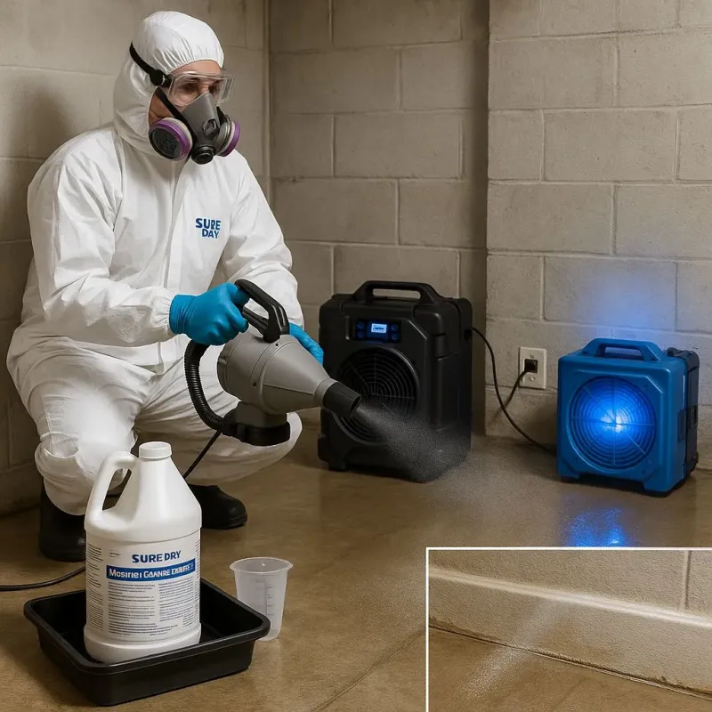 Sanitization and Odor Removal process in The Plains, OH
